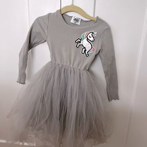 Lola and the boys unicorn dress size 2-3 worn once